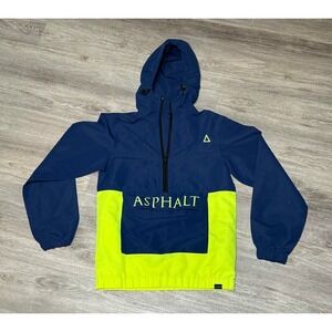 Asphalt kids windbreaker pullover‎ small 6/7